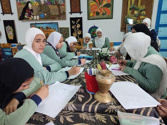 قصر ثقافة دمنهور ينظم ورشة لتعليم رسم الأنيميشن للطلاب