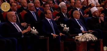الرئيس السيسي يشاهد فيلمًا تسجيليًا لأسماء الله الحسنى بصوت متسابقي «دولة التلاوة»