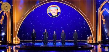 الرئيس السيسي يشاهد فقرة الابتهال الديني بصوت المتأهلين للمرحلة النهائية في «دولة التلاوة»