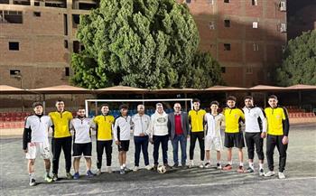 جامعة سوهاج الأهلية تتوج كلية الطب البشري بطلًا لدوري كرة القدم الرمضانية 