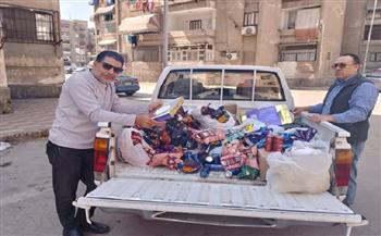 ضبط كميات من المواد الغذائية الفاسدة خلال حملة تموينية مكثفة بغرب بورسعيد