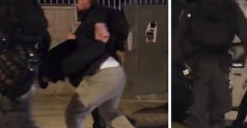 الاحتلال الإسرائيلي يعتدي على المصلين ويعتقل عددا من الشبان الفلسطينيين وسط القدس