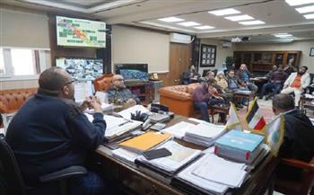 رئيس مياه سوهاج يترأس لجنة الطوارئ والأزمات لبحث استعدادات الشركة خلال عيد الفطر