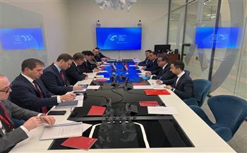 وزير الصحة يلتقي نظيره الروسي لبحث ملفات التعاون المشترك على هامش منتدى «الحياة الصحية» في موسكو