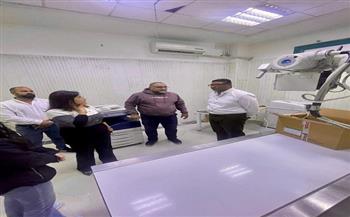 جولة تفقدية لوكيل وزارة الصحة بمستشفى الغردقة العام ومبنى العيادات الجديد