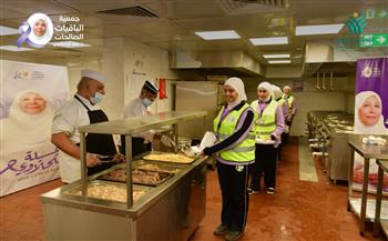 مطبخ "الباقيات الصالحات" المركزي يواصل تجهيز وجبات إفطار الصائمين