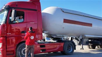 الهلال الأحمر المصري يُطلق قافلة «زاد العزة» 158 حاملة 2,400 طن من المساعدات الإنسانية الشاملة