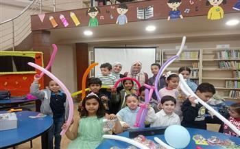 ورشة تربوية مميزة للأطفال بعنوان «أهلاً بالعيد» بمكتبة مدينة نصر العامة