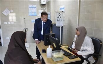 جولة مفاجئة لمحافظ بورسعيد بوحدة طب أسرة جنوب بمنطقة البترول بحي الضواحي 