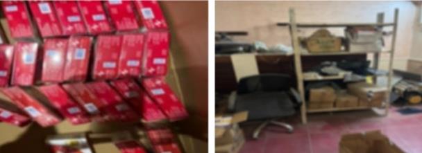 الأمن يداهم مخزن أدوية بدون ترخيص بالجيزة و650 ألف قرص مجهول المصدر