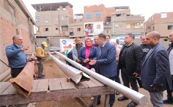 محافظ دمياط يتابع سير العمل بالمركز التكنولوجي وجراج الوحدة المحلية بالسرو