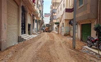 ضمن مشروعات الخطة الاستثمارية.. محافظ كفر الشيخ يتابع أعمال الرصف بدسوق  