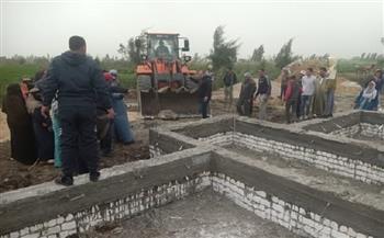 محافظ كفرالشيخ يتابع أعمال تنفيذ الموجة الـ 28 لإزالة التعديات على أملاك الدولة والأراضي الزراعية 