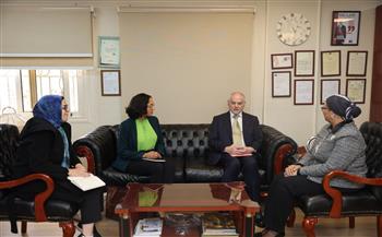 المستشارة أمل عمار تستقبل سفير أستراليا لبحث سبل التعاون المشترك بين الجانبين 