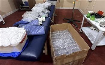  ضبط مركز علاج طبيعي دون ترخيص وضبط شخص لانتحاله صفة طبيب تغذية بالبحيرة