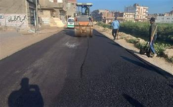 محافظة البحيرة تواصل دعم مشروعات الطرق ضمن الخطة الاستثمارية
