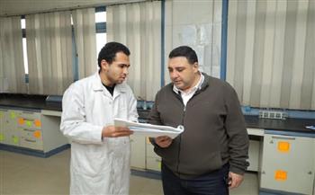 رئيس مياه الشرب بالبحيرة يتفقد محطة مياه دنشال ويطمئن على جاهزيتها التشغيلية