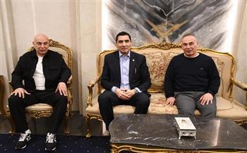 دعما للفراعنة قبل كأس العالم.. وزير الرياضة يلتقي الجهاز الفني للمنتخب  