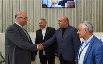  محافظ الإسكندرية يقدم التهنئة للعاملين بديوان عام المحافظة بمناسبة حلول عيد الفطر