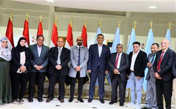 محافظ البحر الأحمر يستقبل وفد نقابة المهندسين للتهنئة بالمنصب وعيد الفطر