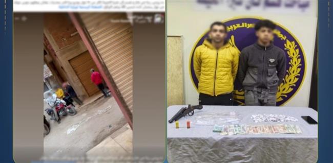 القبض على أصحاب فيديو ترويج المواد المخدرة في شبرا الخيمة