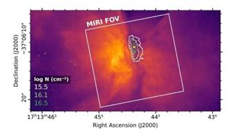 سبق علمي.. جليد جاف داخل سديم الفراشة