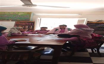 ورشة فنية لتعليم التلوين السليم ببيت ثقافة جرجا