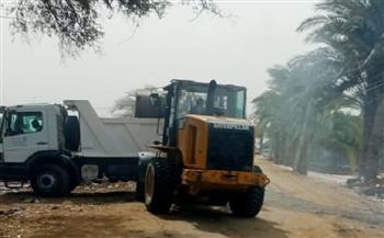 ضمن خطة متكاملة.. جهود الوحدات المحلية بمدن بني سويف في ملفات النظافة ومواجهة التعديات