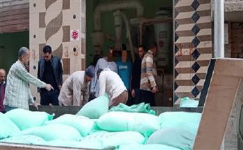 محافظ المنوفية: ضبط 4 طن دقيق مدعم قبل بيعها بالسوق السوداء بالشهداء  