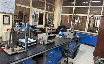 كلية الهندسة بجامعة طنطا تجدد اعتماد معمل أبحاث ميكانيكا التربة من EGAC