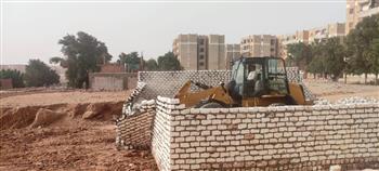 محافظ أسوان يكلف بإزالة حالتي تعد بمنطقة الصداقة الجديدة