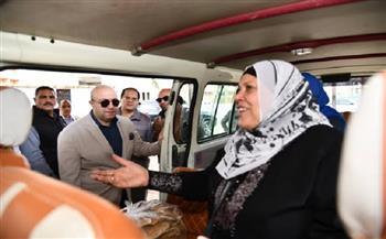  في جولة ميدانية بشوارع العاصمة.. محافظ الفيوم يتفقد سير العمل بعدد من مواقف سيارات الأجرة 