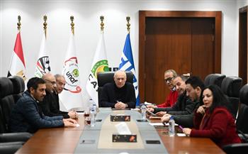 بدء الاجتماع الطارىء لاتحاد الكرة بحضور جميع أعضاء مجلس الإدارة