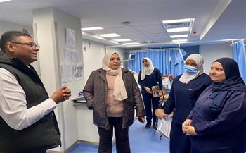 وكيل وزارة الصحة يتفقد مبنى العيادات الجديد وقسم العناية المركزة بمستشفى الغردقة العام