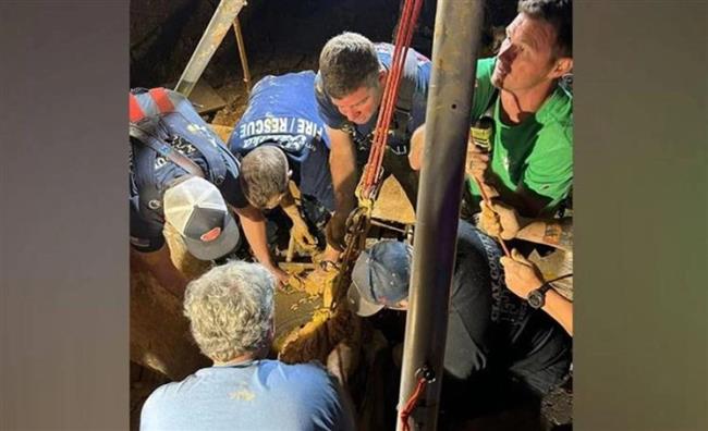 إنقاذ شاب أمريكي علق في الوحل لمدة 10 أيام بلا طعام أو ماء