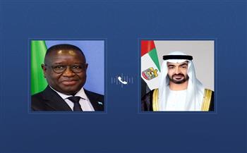رئيسا الإمارات وسيراليون يؤكدان ضرورة ضبط النفس ووقف التصعيد العسكري في المنطقة