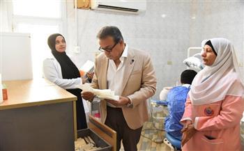 وزير الصحة يجري جولة ميدانية مفاجئة بمدينة بدر ويوجه بتقليل وقت انتظار المرضى في مركز طبي الحي الثالث