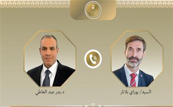 وزير الخارجية ونظيره السلوفاكي يبحثان هاتفيًا تطورات التصعيد العسكري في المنطقة