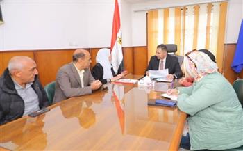 محافظ دمياط يتابع الموقف التنفيذي لمشروعات هيئة الأبنية التعليمية 