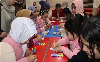 المكتبة العامة المتنقلة تنظم فعاليات ثقافية وفنية للأطفال بإدكو ضمن مبادرة "قطار الخير 2" بالبحيرة
