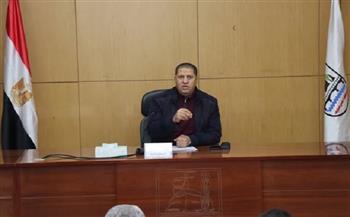 السكرتير العام لمحافظة بني سويف يتابع مستجدات وسير العمل في ملفات التصالح