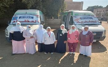 صحة ببني سويف تنفذ قافلة علاجية بقرية شاويش وتقدم 3959 خدمة طبية مجانية لـ1383 مواطنًا