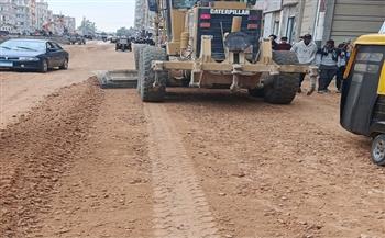  محافظ كفرالشيخ يتابع أعمال الرصف بشارع مستشفى مطوبس المركزي ضمن مشروعات الخطة الاستثمارية