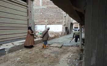 محافظ كفر الشيخ يوجه بتركيب بلاط الإنترلوك بشوارع بلطيم