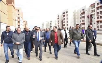 محافظ بورسعيد: الالتزام بالجدول الزمني المحدد والانتهاء من المشروع في 30 مارس المقبل تمهيدًا لتسليم