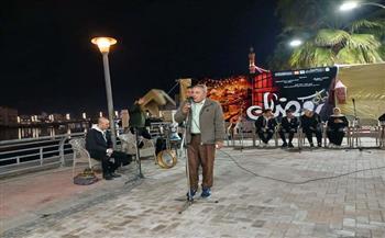 شعر ومعرض كتاب وعروض فنية في افتتاح ليالي رمضان بحديقة بنت الشاطئ بدمياط 