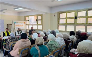 مياه الشرقية تعقد ندوة توعوية لطالبات مدرسة الثانوية بنات ببلبيس وتدربهن عمليًا على مبادئ السباكة الخفيفة