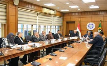 محافظ الدقهلية يترأس الاجتماع الأول لمجلس أمناء مكتبة مصر العامة بحضور رئيس جامعة المنصورة 