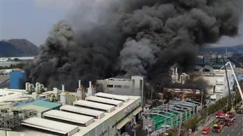 كوريا الجنوبية: إصابة نحو 50 شخصا في حريق بمصنع لقطع غيار السيارات