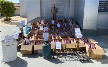 الداخلية تضبط أكثر من مليون قطعة ألعاب نارية متنوعة قبل ترويجها خلال عيد الفطر المبارك